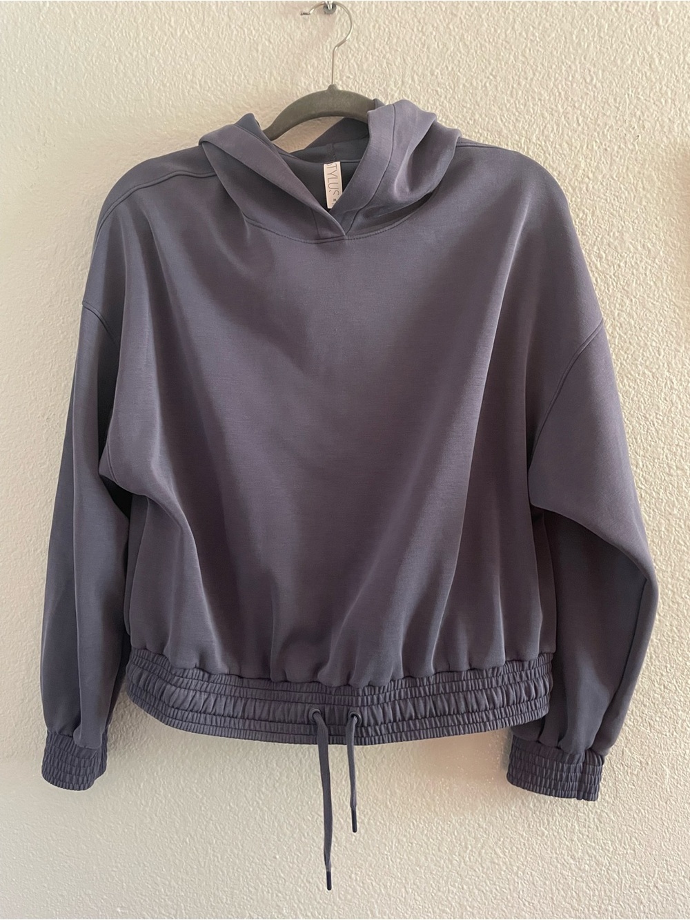 STYLUS muted purple pullover hoodie